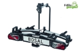 Bosal Fahrradtraeger Traveller II 070-532, fuer zwei Fahrraeder oder E-Bikes inkl. Tasche - 1