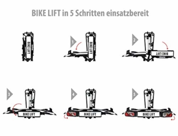EUFAB 11535 Heckträger Bike Lift, für E-Bikes geeignet - 8